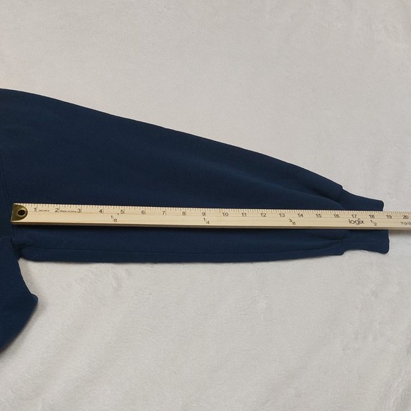 Vintage 90s Russell Athletic Navy Blue Blank Crewneck Sweatshir USA Made Size XL - Picture 9 of 12